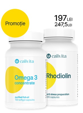 Promotie Rhodiolin cu Omega 3